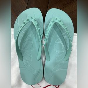 CHRISTIAN LOUBOUTIN Loubi Flip Thong Sandals Noumea